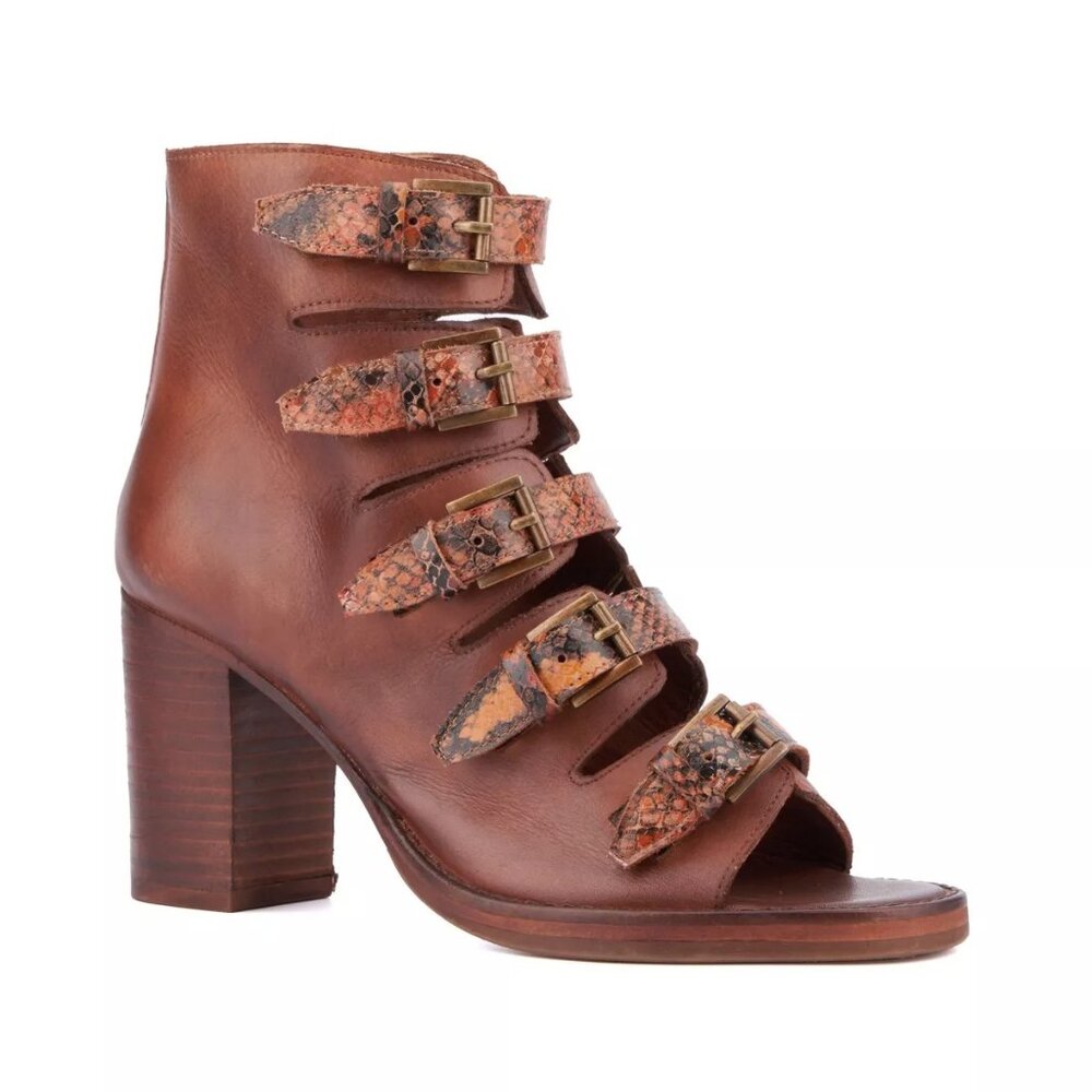 NEW VINTAGE FOUNDRY CO. “Lauralyn” Heel Sandal – Women’s Size 9